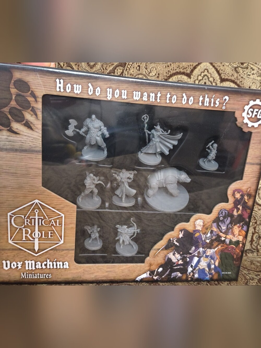 Vox Machina Miniatures Set -NIB